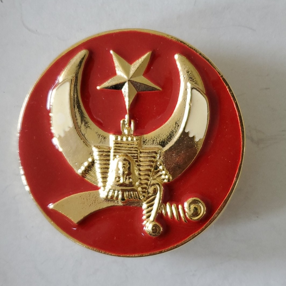 Shrinners Belt Buckle